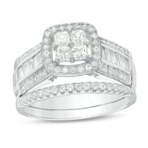 Size 8 engagement ring only from zales